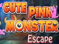 खेल Cute Pink Monster Escape 