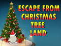 खेल Escape From Christmas Tree Land