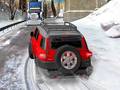 ગેમ Heavy Jeep Winter Driving