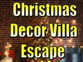 खेल Christmas Decor Villa Escape