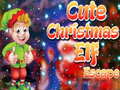 खेल Cute Christmas Elf Escape 