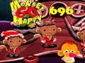 ગેમ Monkey Go Happy Stage 696