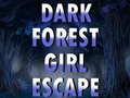 खेल Dark Forest Girl Escape 