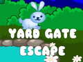 खेल Yard Gate Escape