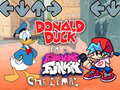 खेल Donald Duck Friday in a Night Funkin Christmas