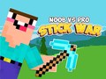 खेल Noob vs Pro Stick War