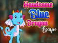 खेल Handsome Blue Dragon Escape