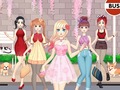 खेल Anime Girls Dress Up Game