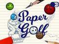 खेल Paper Golf