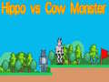 खेल Hippo vs Cow Monster