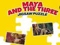 खेल Maya and the Three Jigsaw Puzzle
