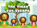 खेल The Tiger Cub Escape