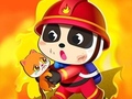 खेल Little Panda Fireman