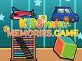 खेल Kids match memories game