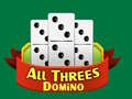 ಗೇಮ್ All Threes Domino