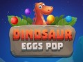 ગેમ Dinosaur Eggs Pop