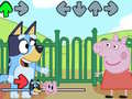 खेल FNF: Bluey VS Peppa Pig