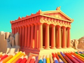 खेल Coloring Book: Parthenon Temple