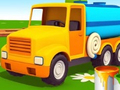 खेल Coloring Book: Water Truck