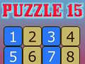 खेल Puzzle 15