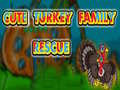 खेल Cute Turkey Family Rescue