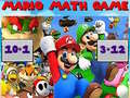 खेल Mario Math Game