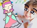 खेल Coloring Book: Prince And Princess