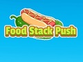 खेल Food Stack Push