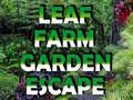 खेल Leaf Farm Garden Escape