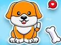 खेल Coloring Book: Cute Dog