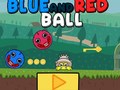 खेल Blue and Red Ball