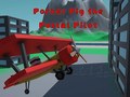 खेल Porker Pig the Postal Pilot