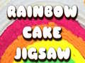 खेल Rainbow Cake Jigsaw