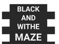 ગેમ Maze Black And Withe