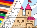 खेल Coloring Book: Castle