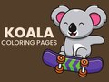 खेल Koala Coloring Pages