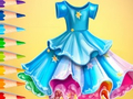 खेल Coloring Book: Dress