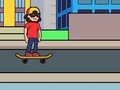 खेल Skateboard Wheelie