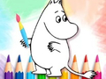 खेल Coloring Book: Moomim