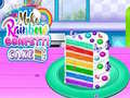 खेल Make Rainbow Confetti Cake