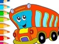 खेल Coloring Book: Bus