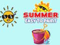 खेल Easy to Paint Summer