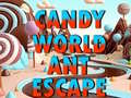 खेल Candy World Ant Escape