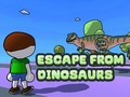 खेल Escape From Dinosaurs