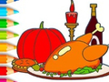 खेल Coloring Book: Thanksgiving Day