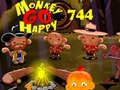 ગેમ Monkey Go Happy Stage 744