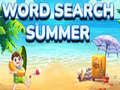 खेल Word Search Summer