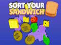खेल Sort Your Sandwich