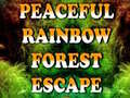 खेल Peaceful Rainbow Forest Escape 