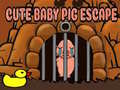 खेल Cute baby Pig escape